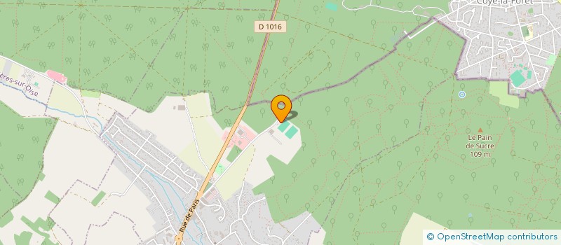 localisation de l'entreprise P.B. BLOODSTOCK SERVICES à LE PLESSIS-LUZARCHES