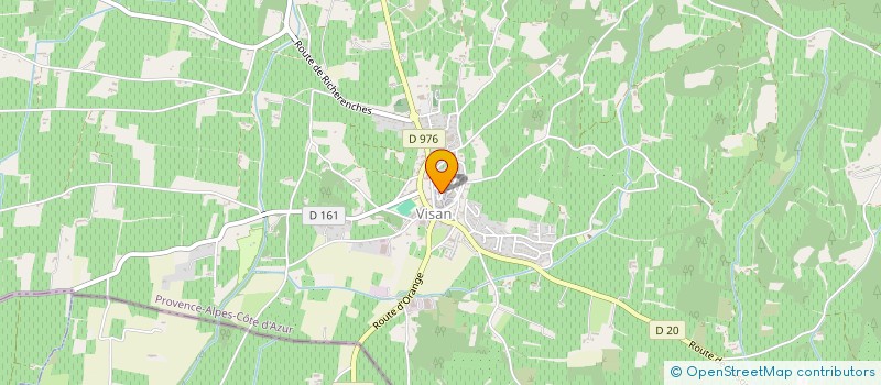 localisation de l'entreprise P.B.C. à VISAN