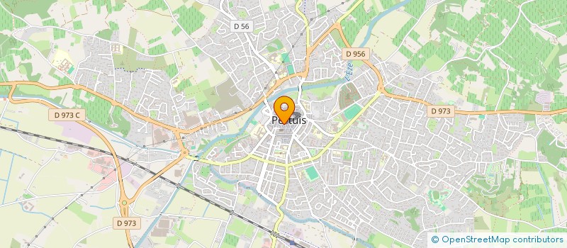 localisation de l'entreprise P B F  PERTUIS