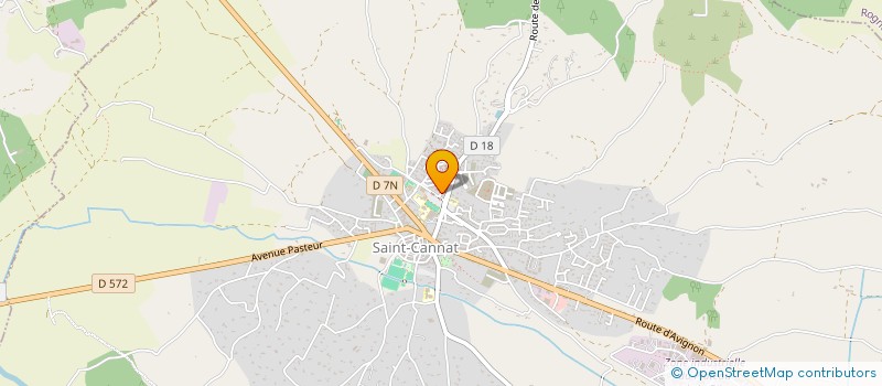 localisation de l'entreprise P.B.F.D  SAINT-CANNAT