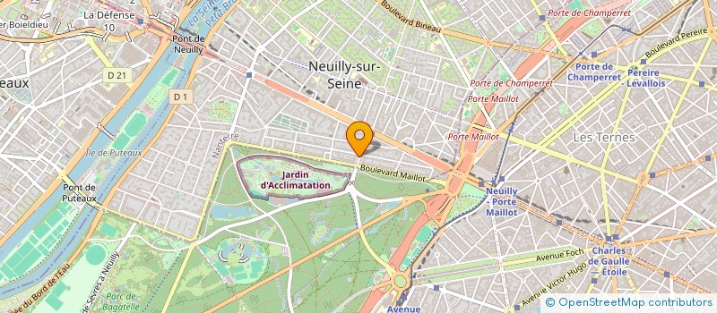 localisation de l'entreprise P.B GESTION à NEUILLY-SUR-SEINE