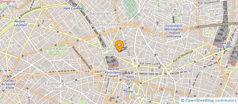 localisation de l'entreprise P.B.I SAS  PARIS