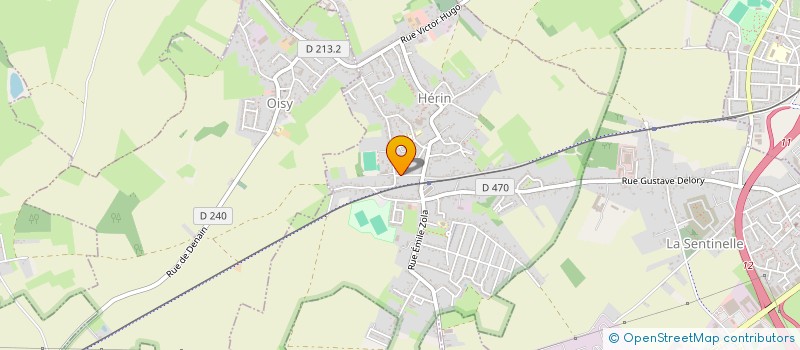 localisation de l'entreprise P-B IMMO  HERIN