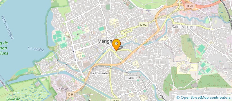 localisation de l'entreprise P.B.N  MARIGNANE