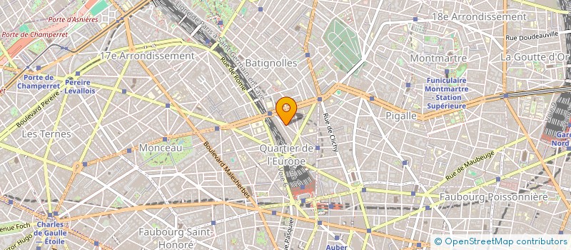 localisation de l'entreprise P.B.P.  PARIS