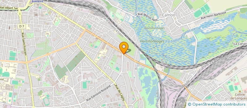 localisation de l'entreprise P&B PATRIMOINE  AMIENS