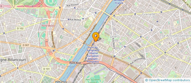 localisation de l'entreprise P.B.S à PARIS