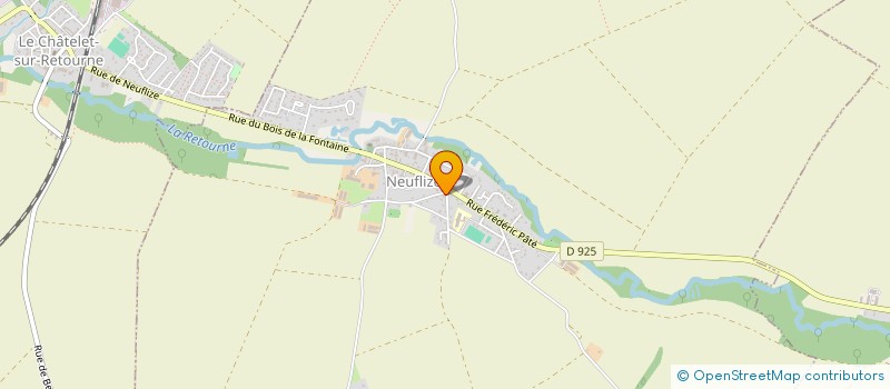 localisation de l'entreprise P.B.S.A  NEUFLIZE