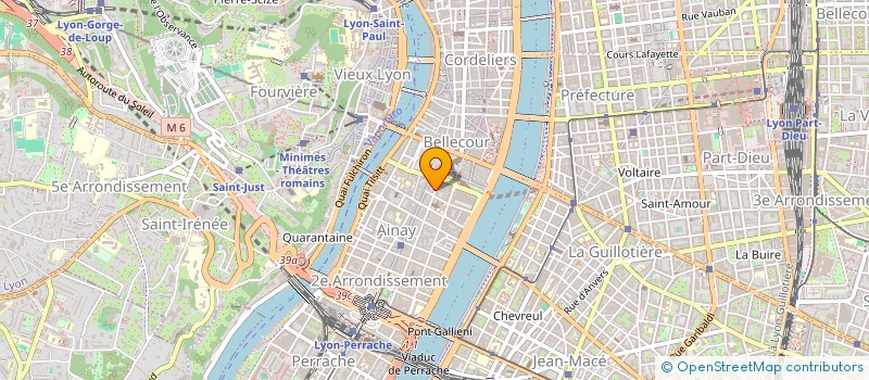 localisation de l'entreprise P.BOURGOIN SCI  LYON