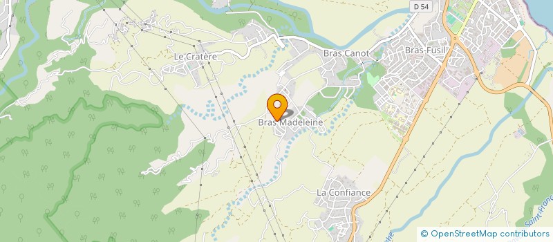 localisation de l'entreprise P BTP à SAINT-BENOIT