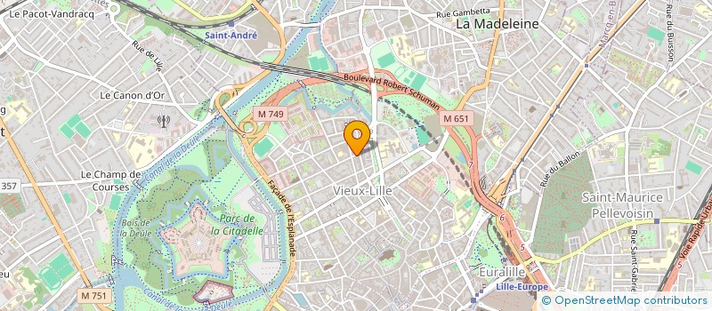 localisation de l'entreprise P.C.A PARTENAIRE COMMERCIAL ET ASSOCIE à LILLE