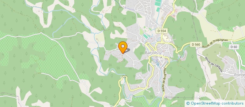 localisation de l'entreprise P C C  BARJOLS