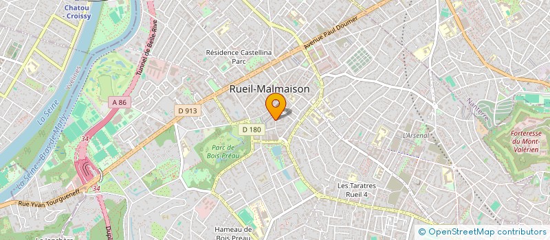 localisation de l'entreprise P&C CONCEPT à RUEIL-MALMAISON