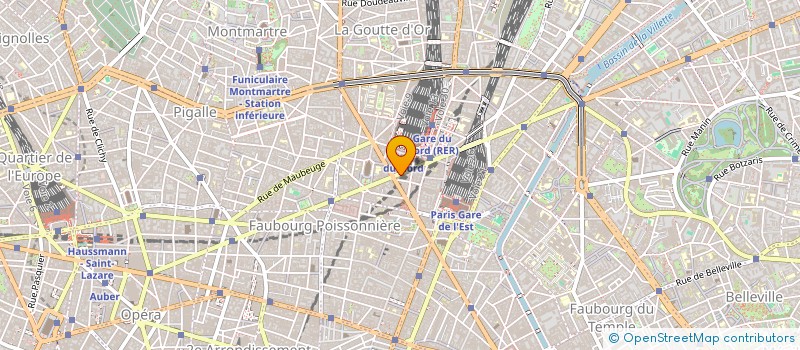 localisation de l'entreprise P.C.E.  PARIS