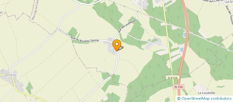 localisation de l'entreprise P.C.E.C  DROISY