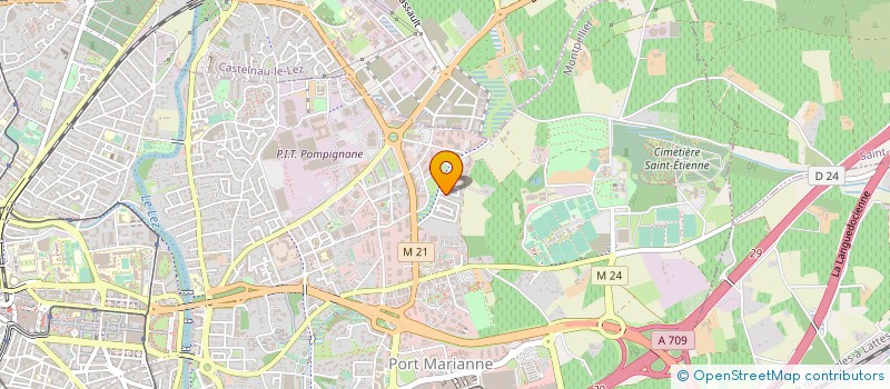 localisation de l'entreprise P.C. ENERGIE à MONTPELLIER