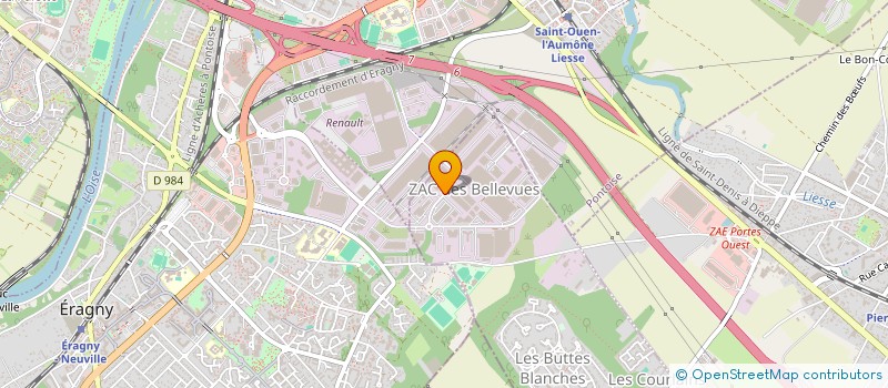 localisation de l'entreprise P C I 64  HERBLAY-SUR-SEINE