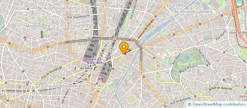 localisation de l'entreprise P.C.I. SYSTEMES à PARIS