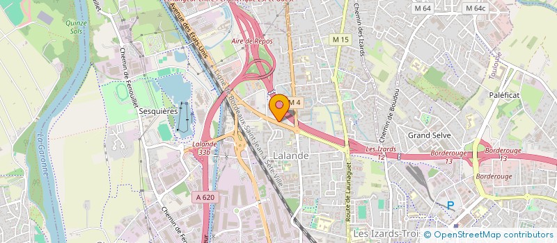 localisation de l'entreprise P.C.IN  TOULOUSE