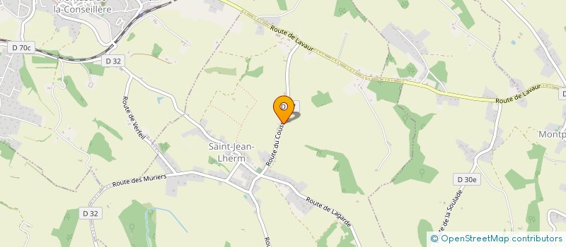 localisation de l'entreprise P & C INVESTISSEMENT à SAINT-JEAN-LHERM