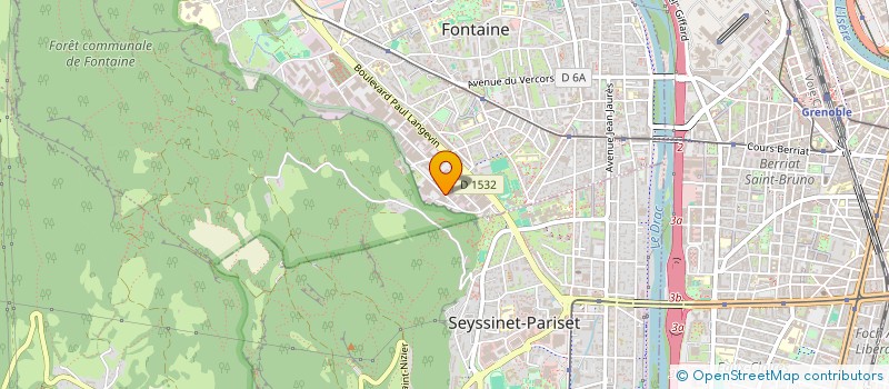 localisation de l'entreprise P.C.L.  FONTAINE