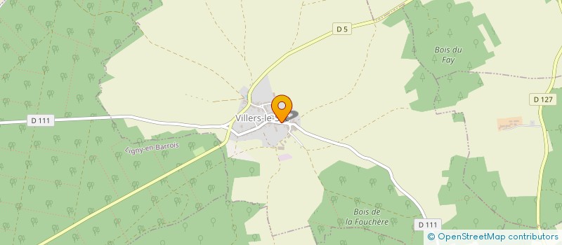 localisation de l'entreprise P.C.L.E à VILLERS-LE-SEC