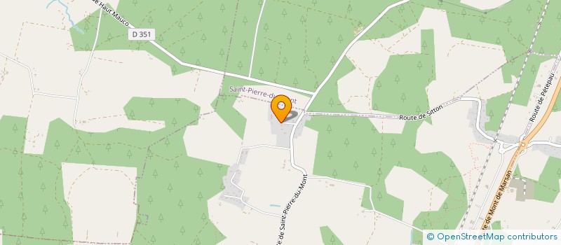 localisation de l'entreprise P.C.N. SUD-OUEST  HAUT-MAUCO