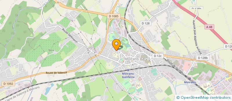 localisation de l'entreprise P.C.R. CARRELAGE ET RENOVATION  MOIRANS