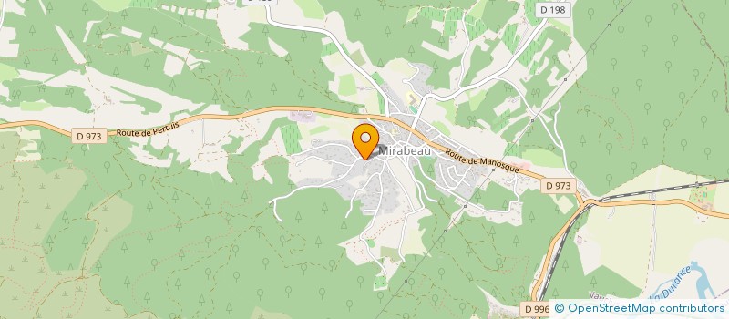 localisation de l'entreprise P.C.R CONSEIL REGION SUD à MIRABEAU
