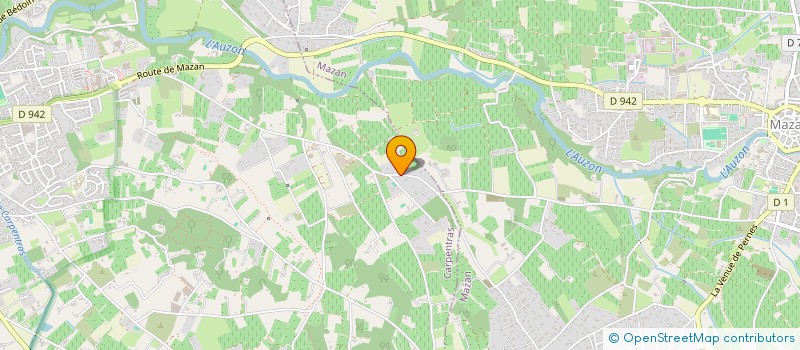 localisation de l'entreprise P.C.R. TRAVAUX  CARPENTRAS