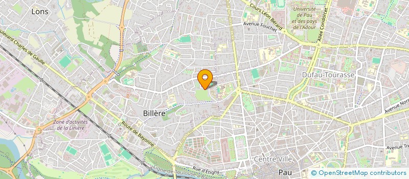 localisation de l'entreprise P&C SAINT ETIENNE  BILLERE