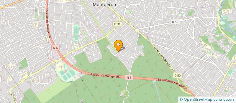 localisation de l'entreprise P&C SERVICES à MONTGERON