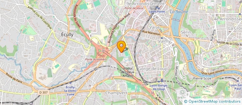 localisation de l'entreprise P CABELEIRA à LYON