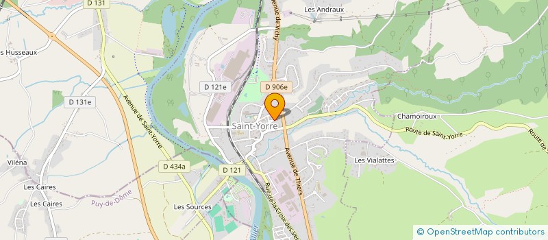 localisation de l'entreprise P.CONSEILS à HAUTERIVE