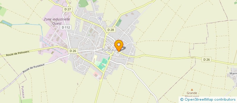 localisation de l'entreprise P.D.A.B. à PUISEAUX
