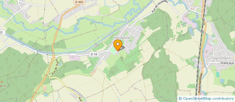 localisation de l'entreprise P D' A CHATEAU  HEIDWILLER