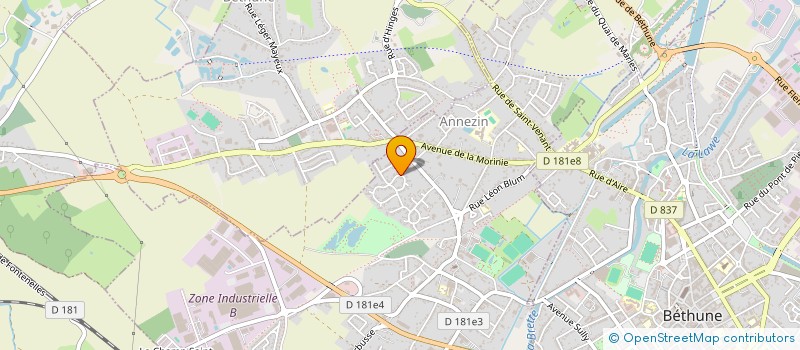 localisation de l'entreprise P.D.C RENOV  ANNEZIN