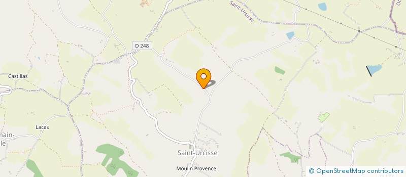 localisation de l'entreprise P.D.G. FACADES & MENUISERIES EXTERIEURES  SAINT-URCISSE