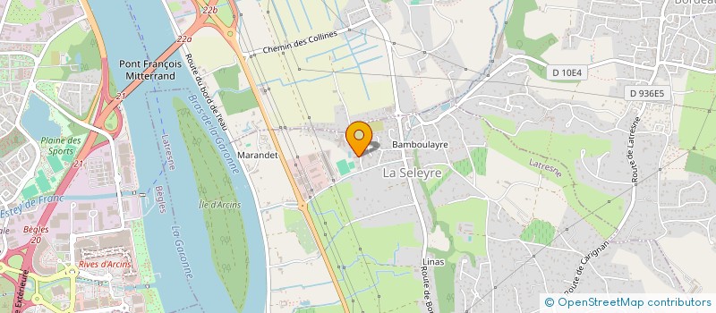 localisation de l'entreprise P.E.A.R.L  LATRESNE