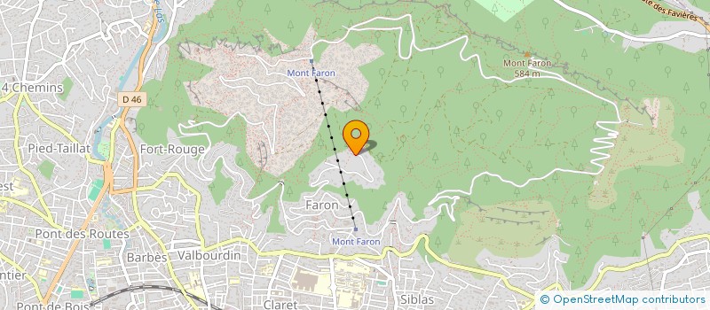 localisation de l'entreprise P.E.E.P  TOULON