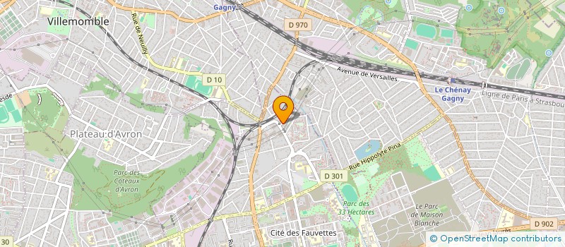 localisation de l'entreprise P.E.L à NEUILLY SUR MARNE
