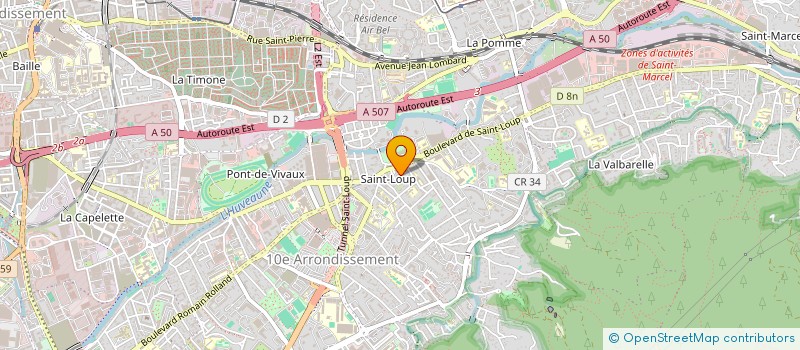 localisation de l'entreprise P E M à MARSEILLE