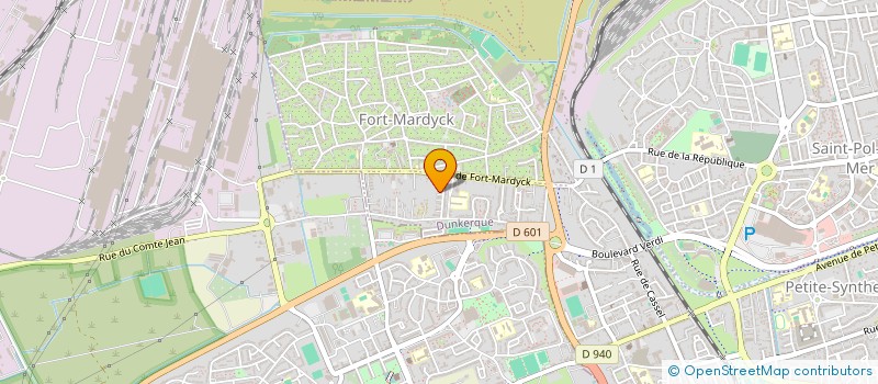 localisation de l'entreprise P.E.P.C à DUNKERQUE