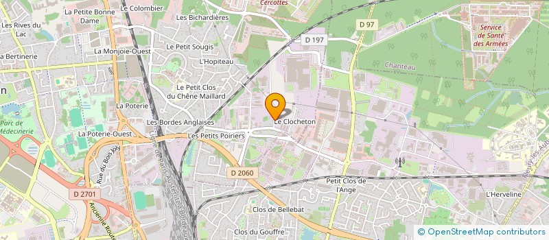 localisation de l'entreprise P.E.R.E.P à SARAN