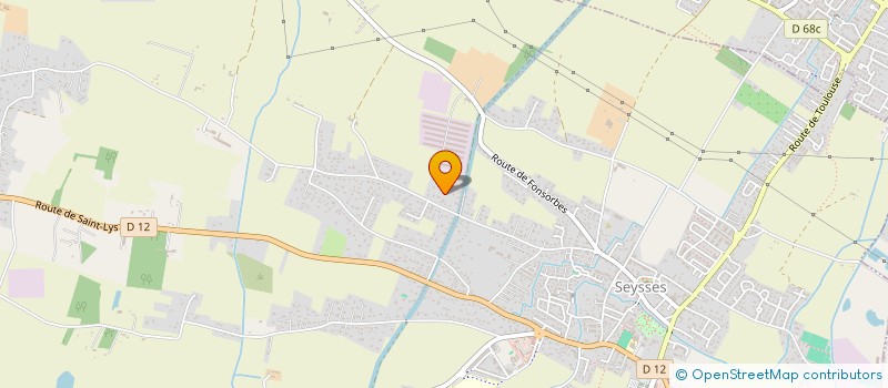 localisation de l'entreprise P.E.S  SEYSSES