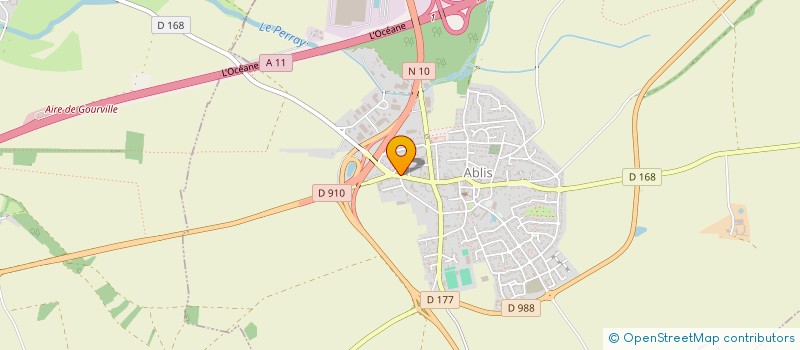 localisation de l'entreprise P.F.A  ABLIS