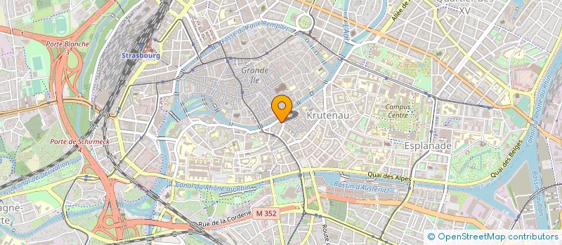 localisation de l'entreprise P.F.A. SERVICES à STRASBOURG