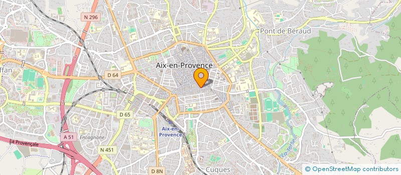 localisation de l'entreprise P.F.B. CONSEIL à AIX-EN-PROVENCE