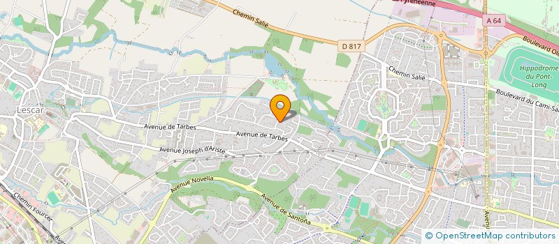 localisation de l'entreprise P.F.F  LESCAR