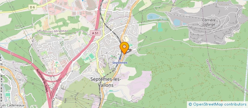 localisation de l'entreprise P.F.M  SEPTEMES-LES-VALLONS